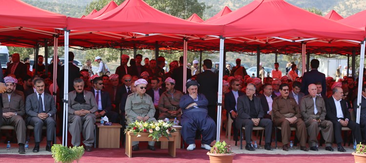 President Barzani at the 35th barzanis anfal cermony (1)