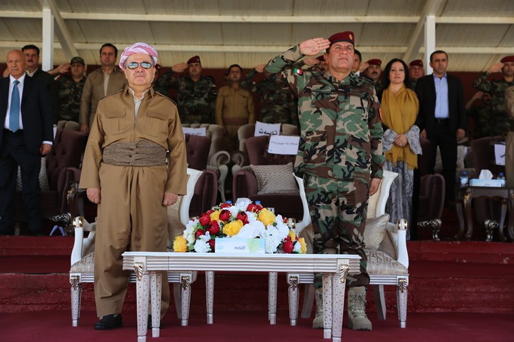 president Barzani  in zervani  graduation