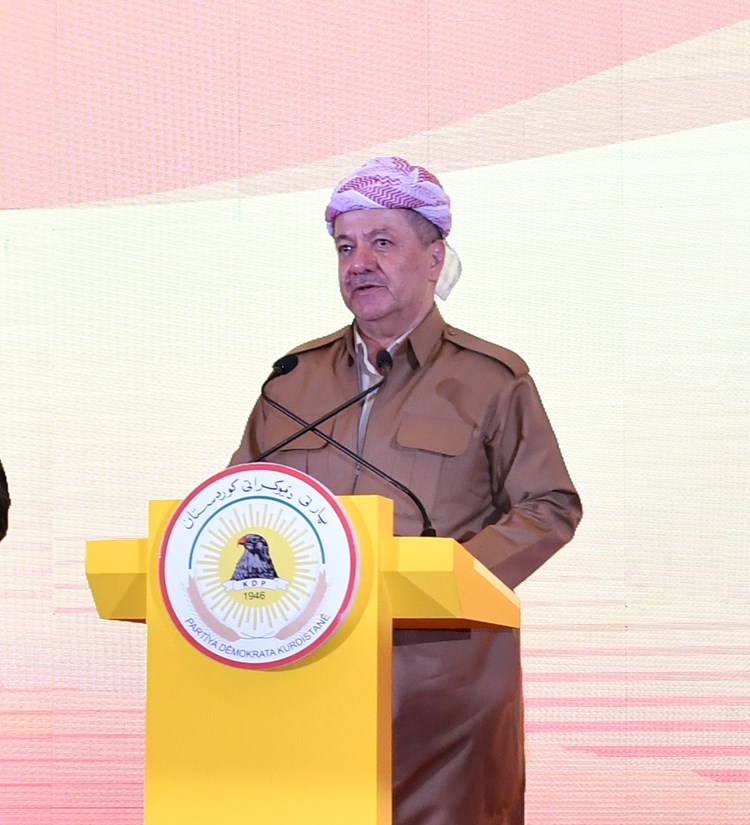 President Barzani at 16th of august 2
