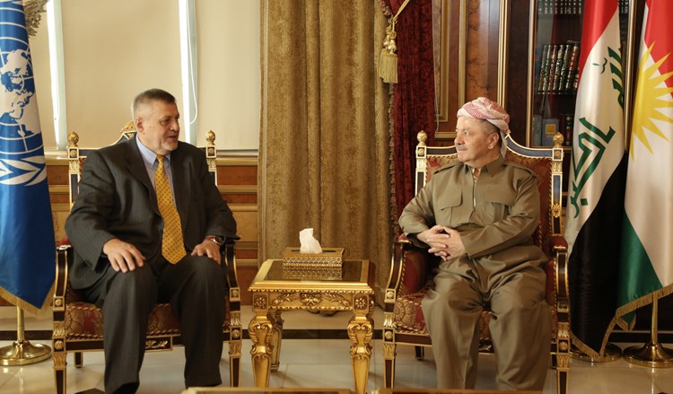 president Barzani with  YanKubish    11-9-2018