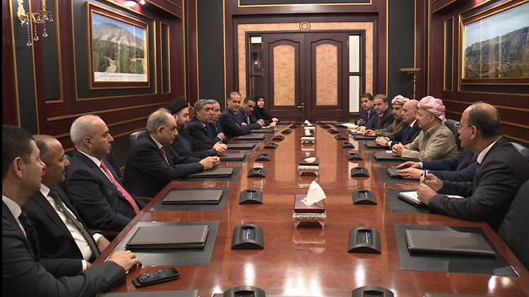 president Barzani with Amar Hakim  u Salh Motlag