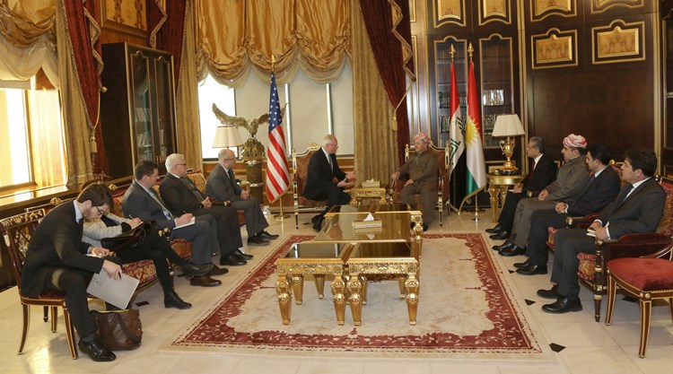 President Barzani Receives a United States Government Delegation 7g2a7293