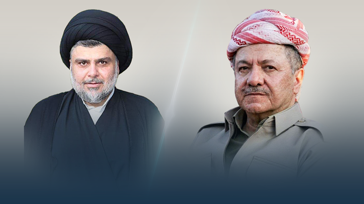 Sarok barzani u Muqtada sadir .png