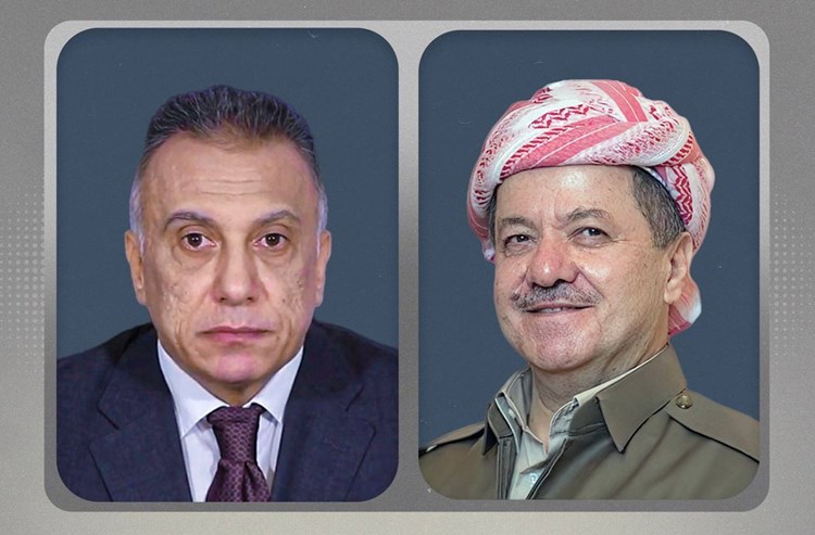 سەرۆک بارزانی و مستەفا کازمی.jpg