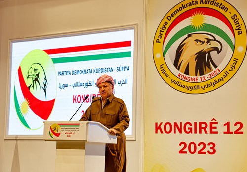 سەرۆک لر کۆنگرەی ١٢ بارتي دیموکراتی سوریا (2)
