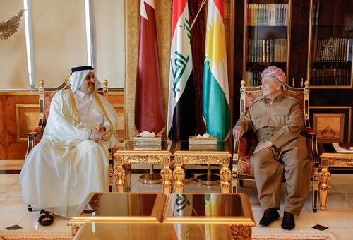 سەرۆک وسەفیری قطر