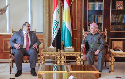 سەرۆک بارزانی و موسەننا ئەلسامەرایی.JPG