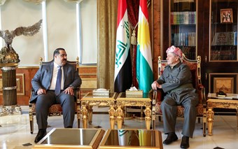 سەرۆک بارزانی و موسەنا سامەڕائی.JPG