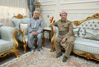 سەرۆک بارزانی و  خورشید شێرە ١.JPG