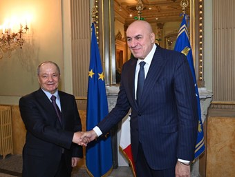 سەرۆک بارزانی و وەزیری بەرگریی ئیتالیا ١.jpg