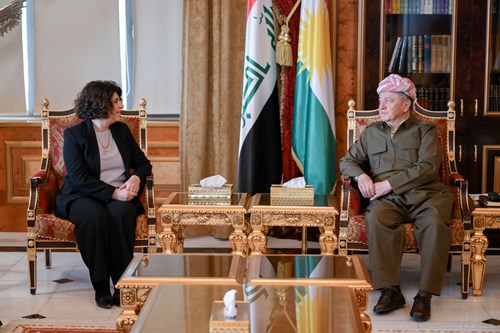 سەرۆک بارزانی و بێریڤان ئایماز ١.jpg